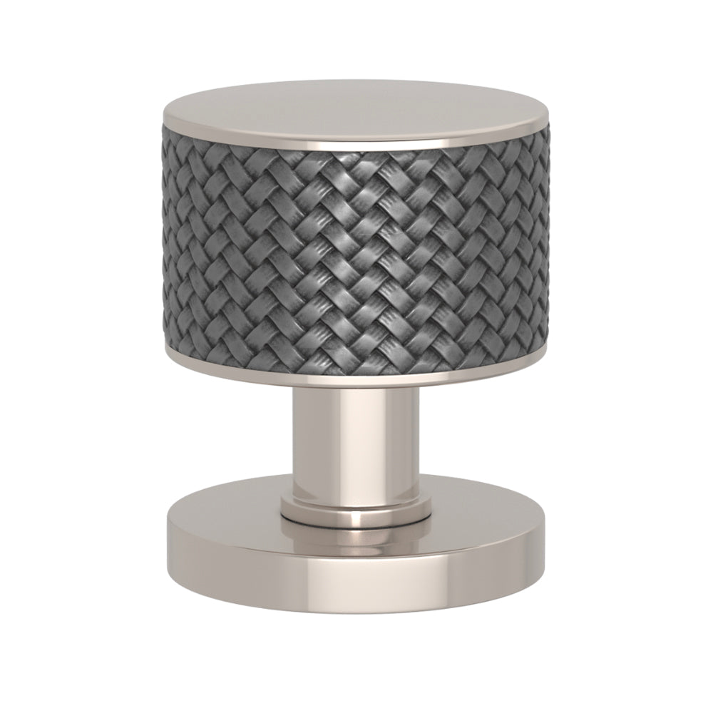 TÜRKNAUF 52/65 – DOOR KNOB STACKED WOVEN  RECESS AMALFINE