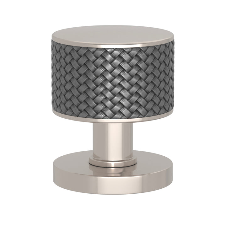 TÜRKNAUF 52/65 – DOOR KNOB STACKED WOVEN  RECESS AMALFINE