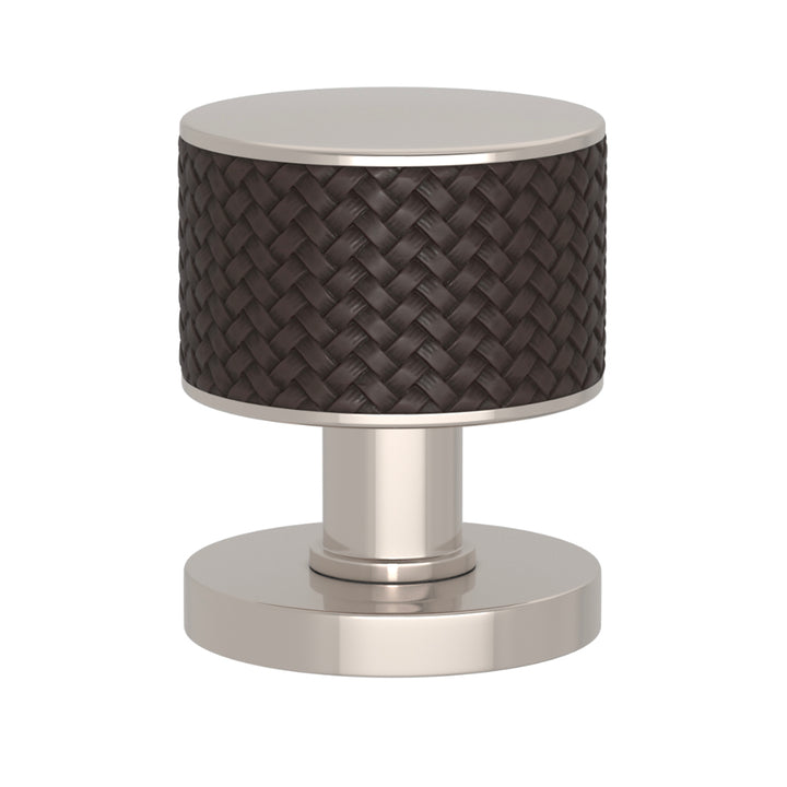 TÜRKNAUF 52/65 – DOOR KNOB STACKED WOVEN  RECESS AMALFINE
