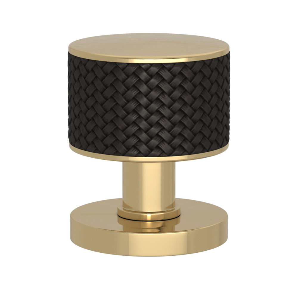 TÜRKNAUF 52/65 – DOOR KNOB STACKED WOVEN  RECESS AMALFINE