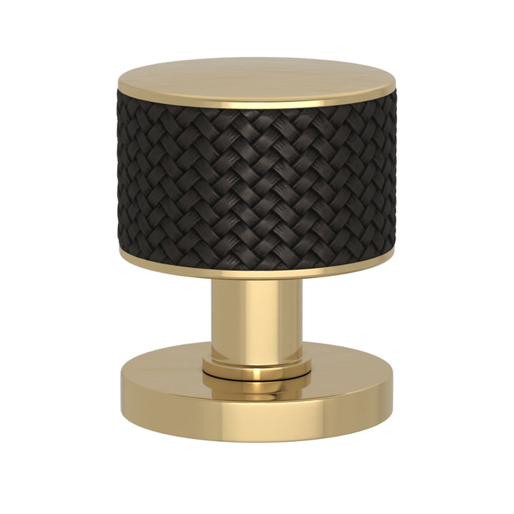 TÜRKNAUF 52/65 – DOOR KNOB STACKED WOVEN  RECESS AMALFINE