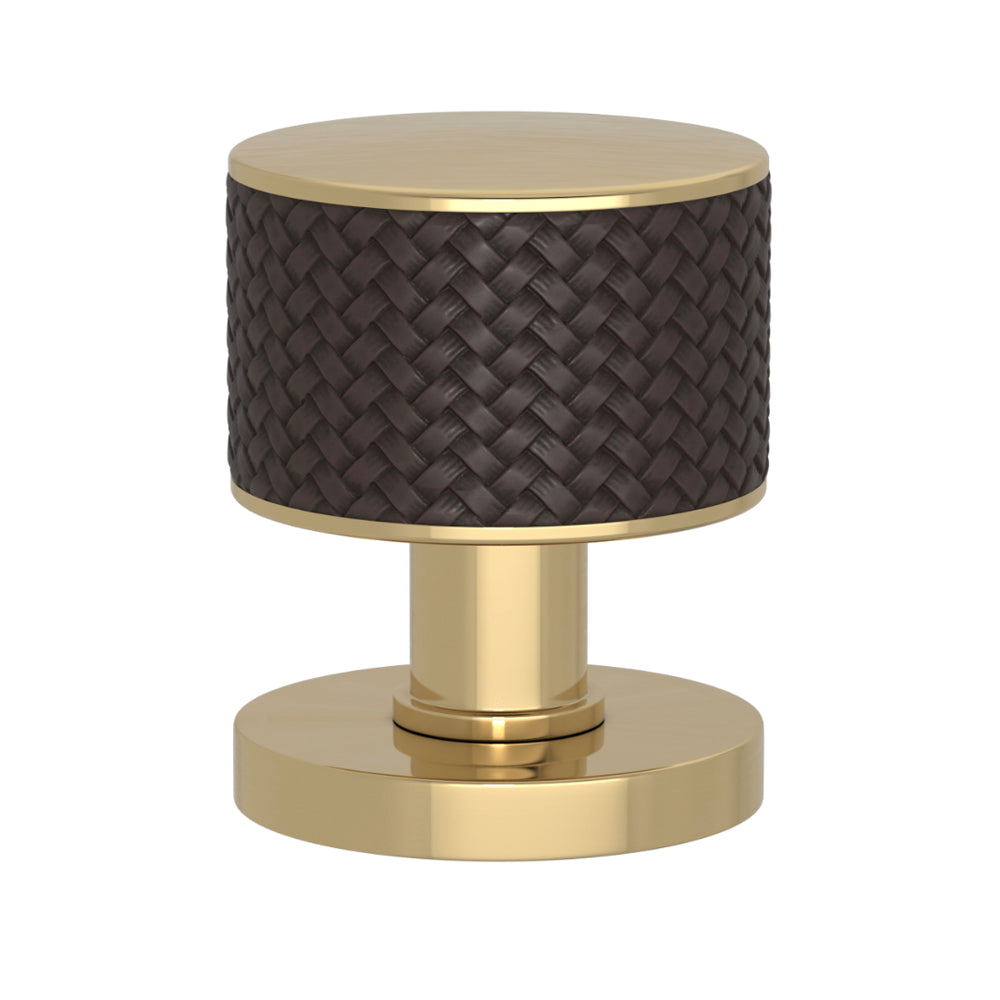TÜRKNAUF 52/65 – DOOR KNOB STACKED WOVEN  RECESS AMALFINE