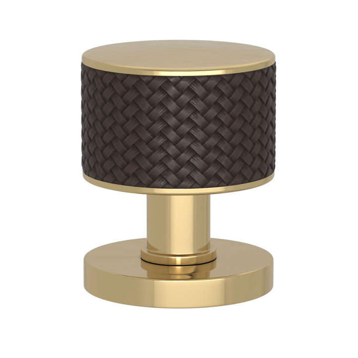TÜRKNAUF 52/65 – DOOR KNOB STACKED WOVEN  RECESS AMALFINE