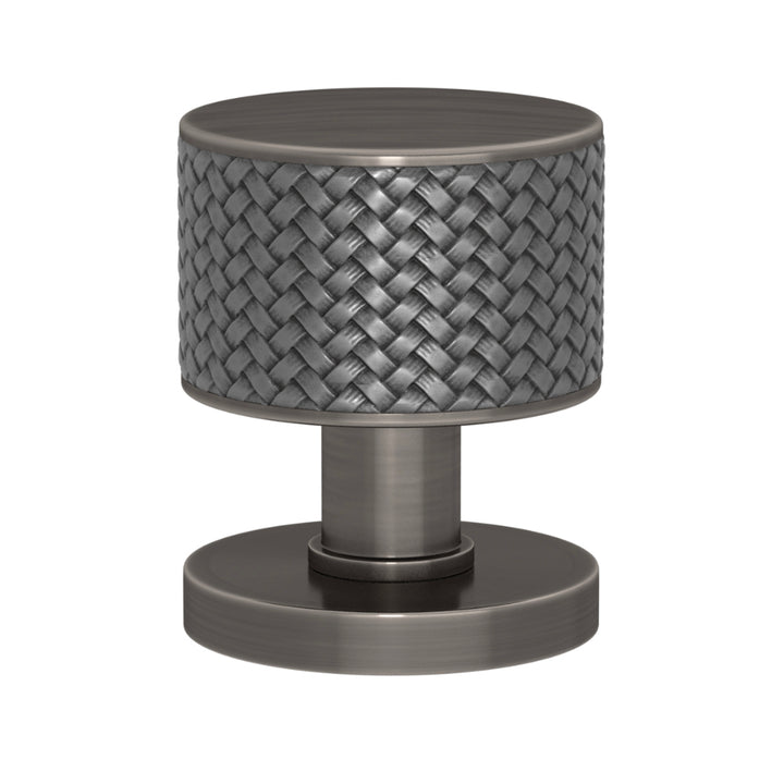 TÜRKNAUF 52/65 – DOOR KNOB STACKED WOVEN  RECESS AMALFINE
