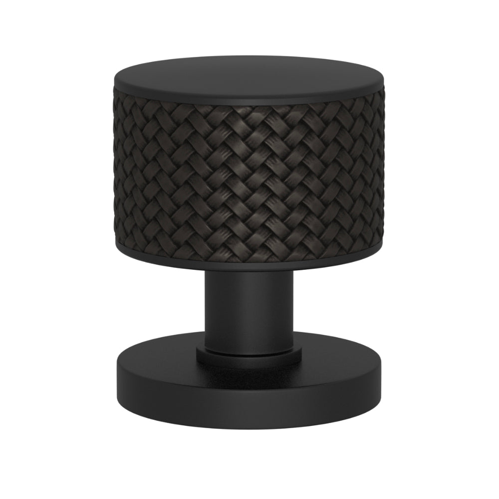 TÜRKNAUF 52/65 – DOOR KNOB STACKED WOVEN  RECESS AMALFINE