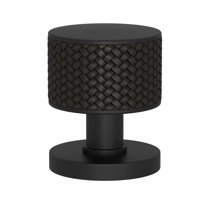 TÜRKNAUF 52/65 – DOOR KNOB STACKED WOVEN  RECESS AMALFINE