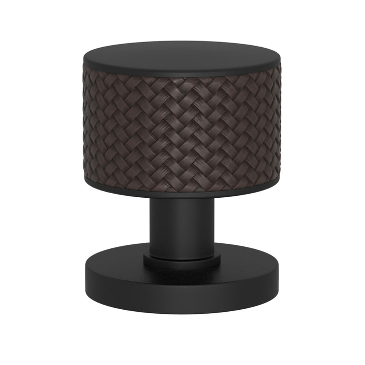 TÜRKNAUF 52/65 – DOOR KNOB STACKED WOVEN  RECESS AMALFINE
