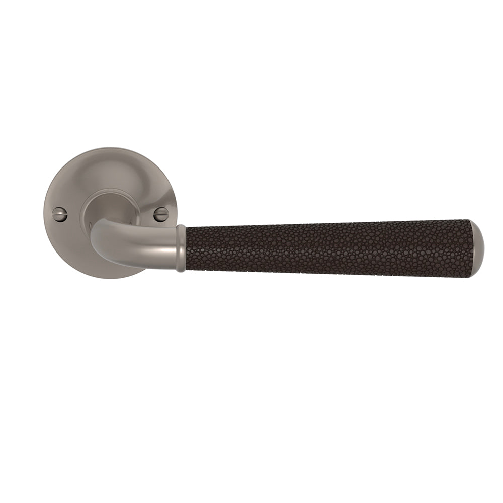 TÜRGRIFF 127/69 CLASSIC – SHAGREEN TUBE GOOSE NECK COMBINATION AMALFINE