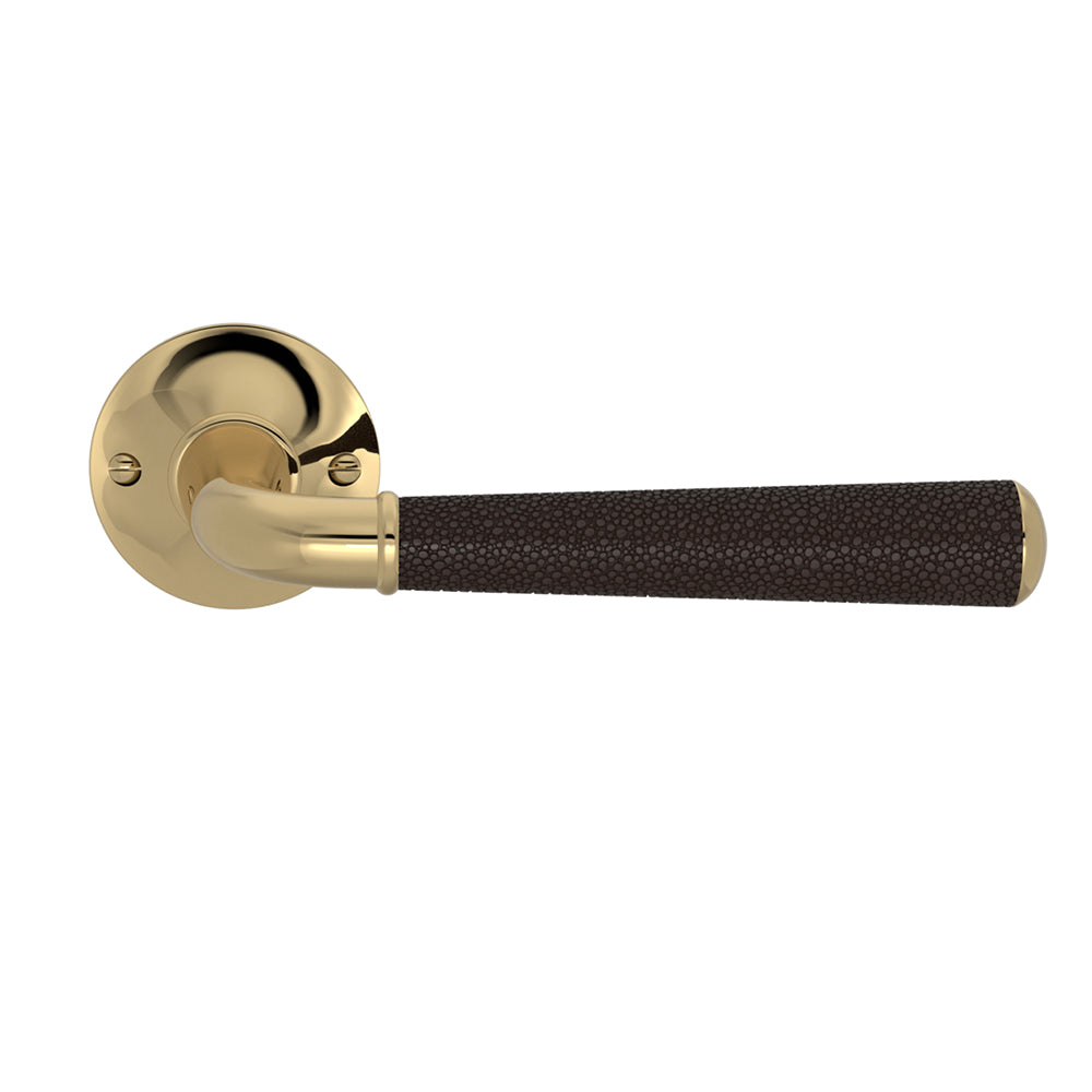TÜRGRIFF 127/69 CLASSIC – SHAGREEN TUBE GOOSE NECK COMBINATION AMALFINE