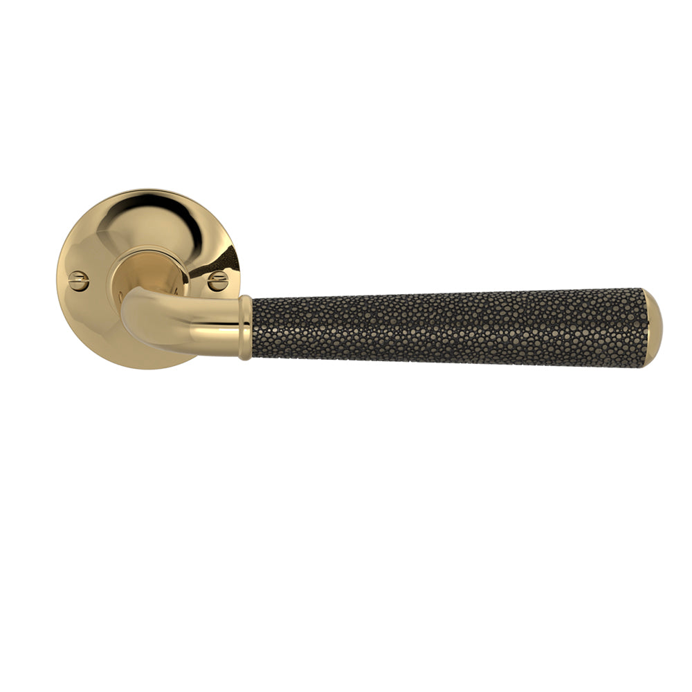 TÜRGRIFF 127/69 CLASSIC – SHAGREEN TUBE GOOSE NECK COMBINATION AMALFINE