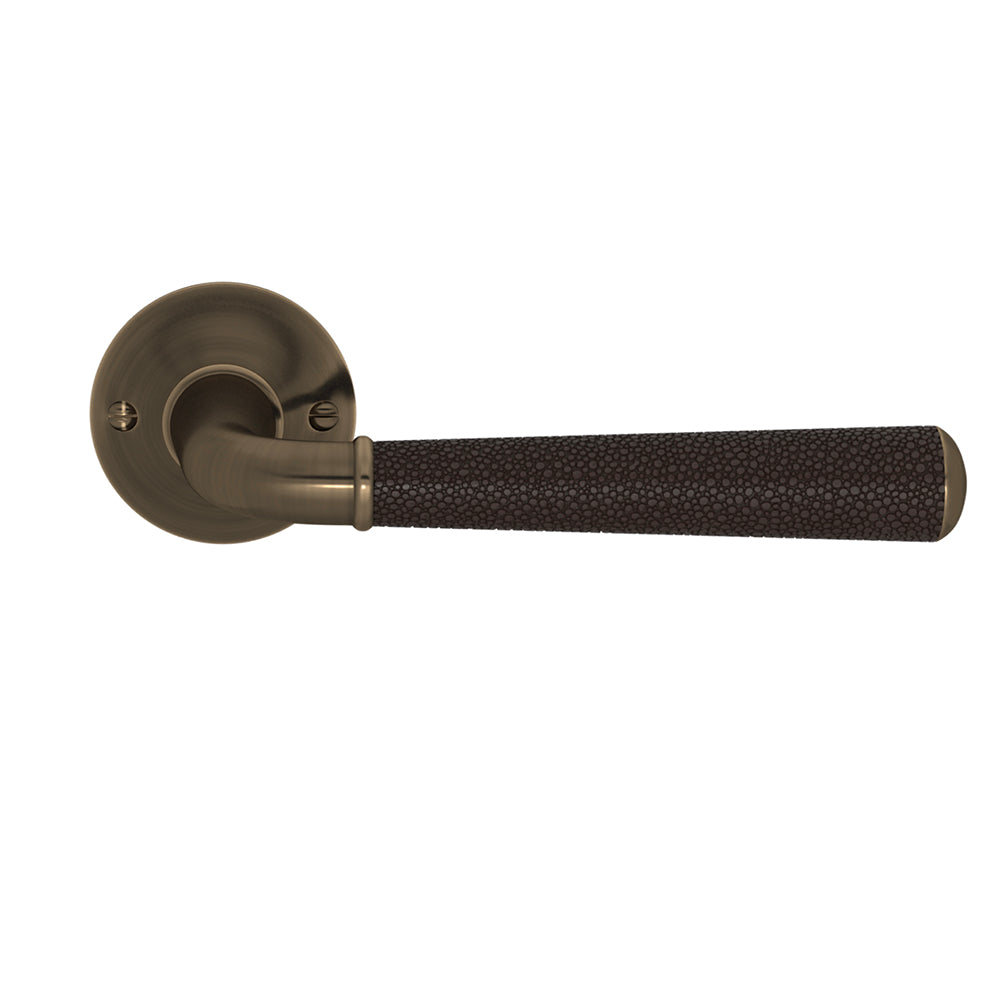 TÜRGRIFF 127/69 CLASSIC – SHAGREEN TUBE GOOSE NECK COMBINATION AMALFINE