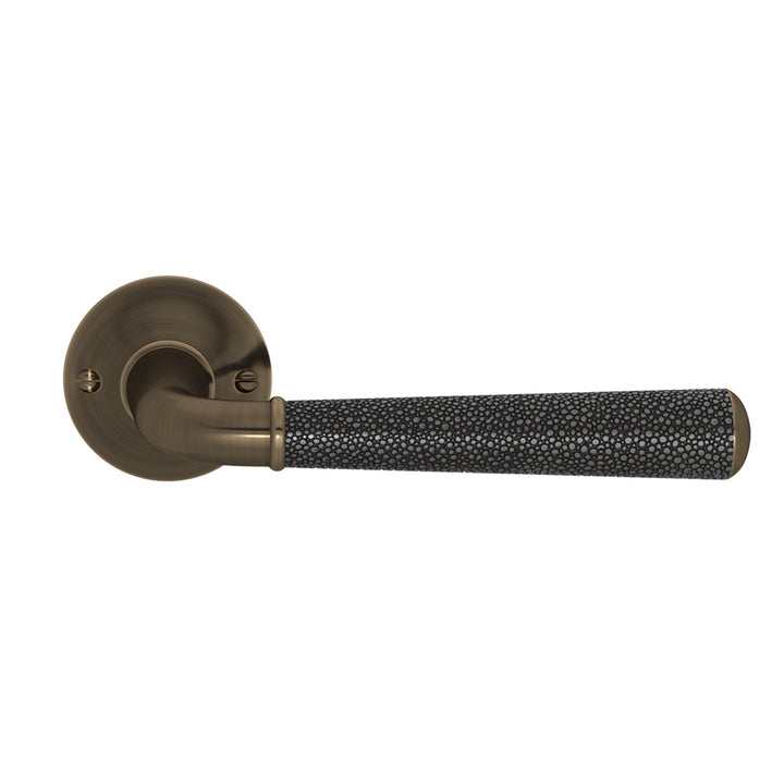 TÜRGRIFF 127/69 CLASSIC – SHAGREEN TUBE GOOSE NECK COMBINATION AMALFINE