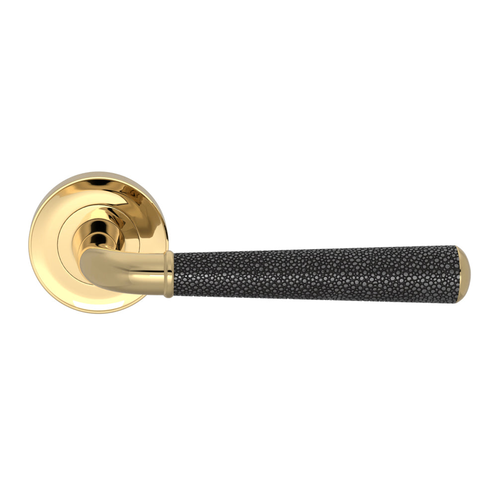 TÜRGRIFF 127/69 – SHAGREEN TUBE GOOSE NECK COMBINATION AMALFINE