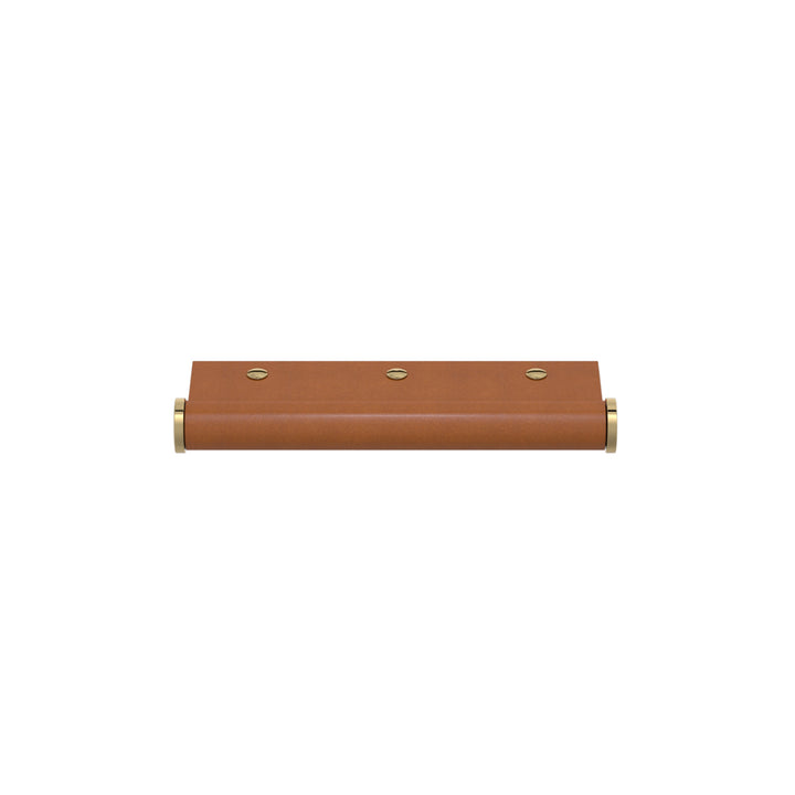 LEDER KANTENZUGGRIFF 140 – EDGE WING SCROLL RECESS LEATHER