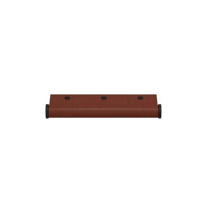LEDER KANTENZUGGRIFF 140 – EDGE WING SCROLL RECESS LEATHER