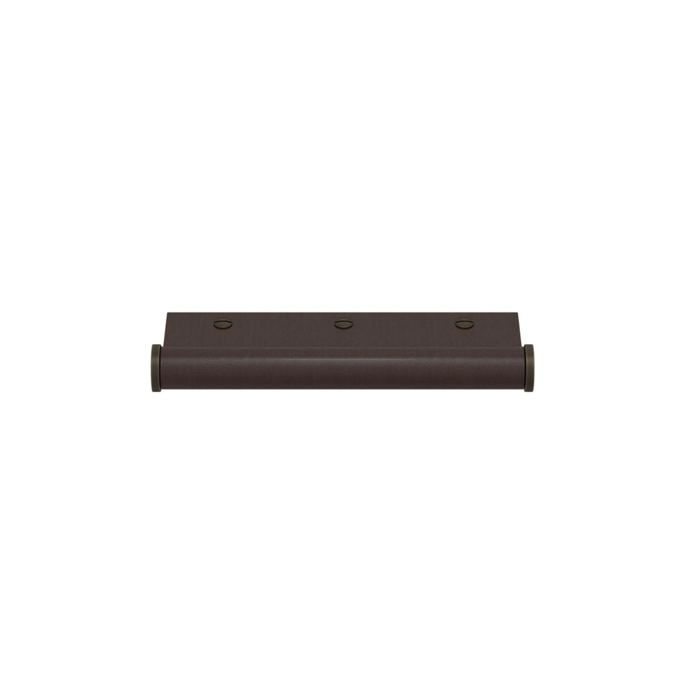 LEDER KANTENZUGGRIFF 140 – EDGE WING SCROLL RECESS LEATHER