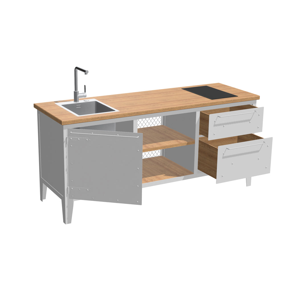 KITCHEN UNIT F3 / TYP 1 – KOMPAKTKÜCHE KAFFEE (8098660516053)