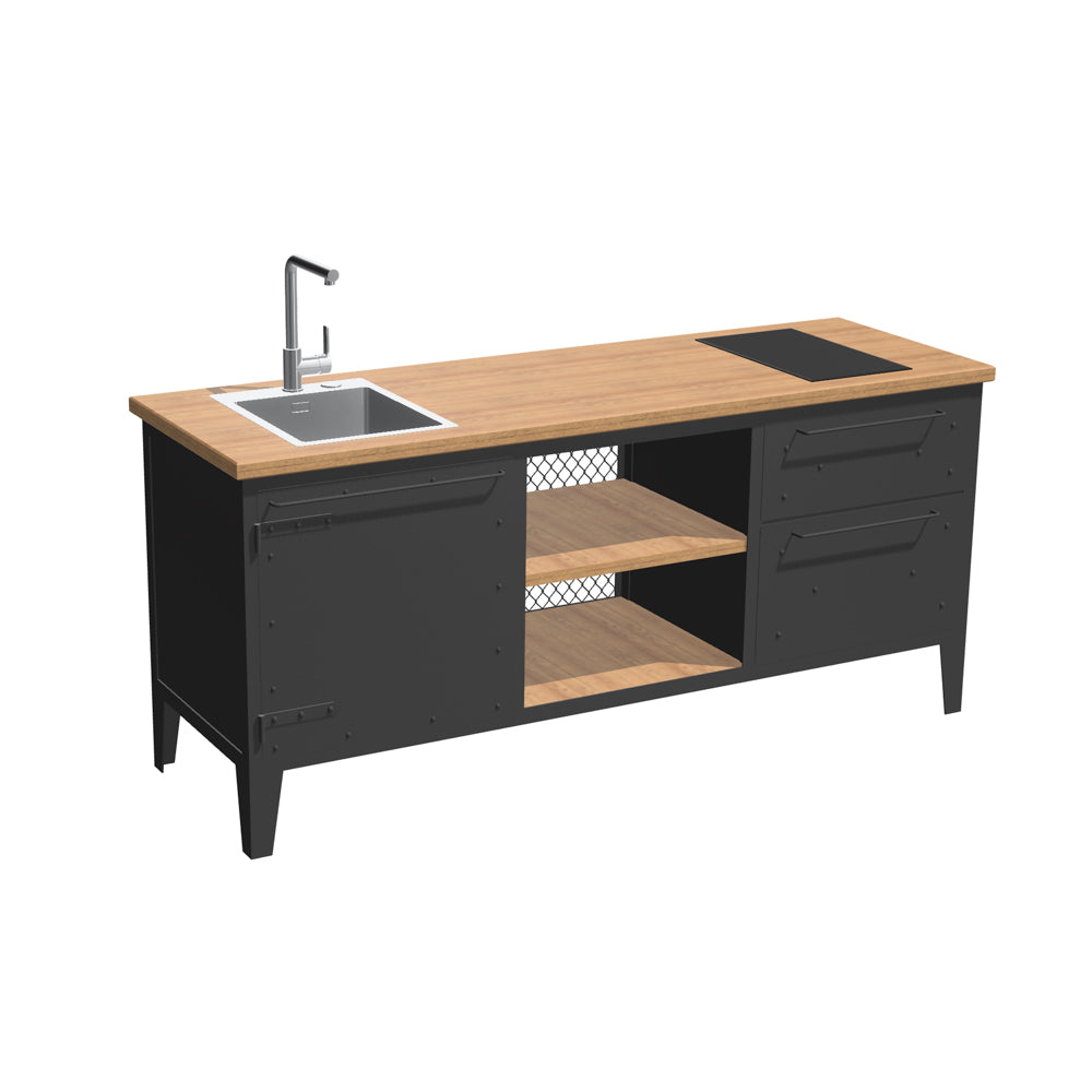 KITCHEN UNIT F3 / TYP 1 – KOMPAKTKÜCHE KAFFEE (8098660516053)