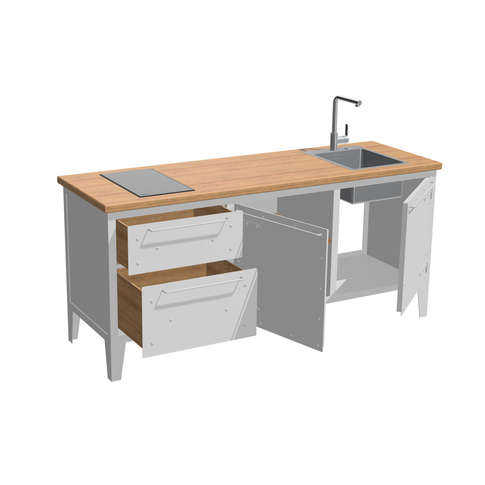 KITCHEN UNIT F3 / TYP 2 – KOMPAKTKÜCHE KAFFEE (8098690826453)