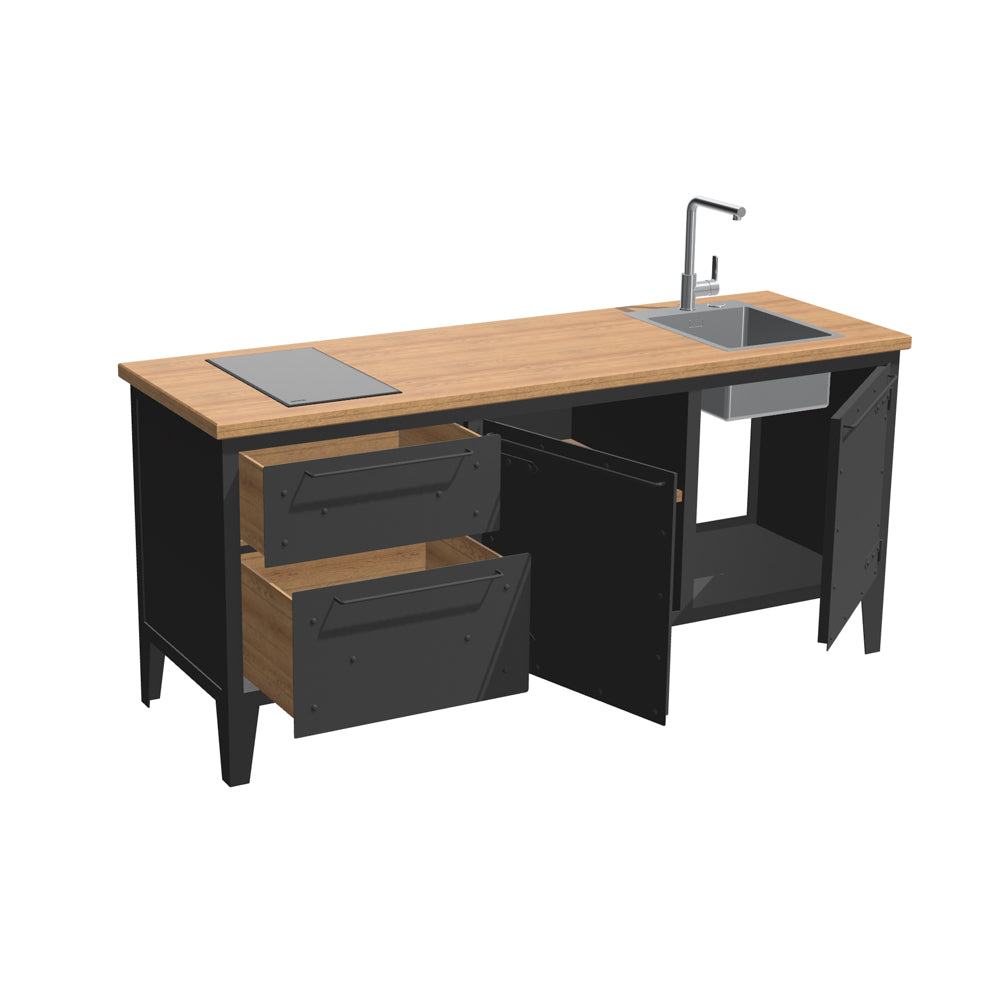 KITCHEN UNIT F3 / TYP 2 – KOMPAKTKÜCHE KAFFEE (8098690826453)