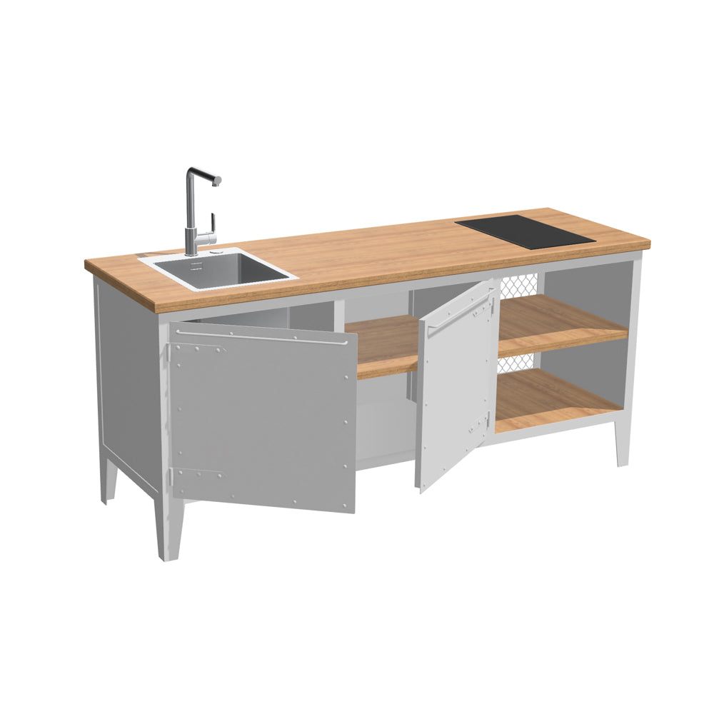 KITCHEN UNIT F3 / TYP 3 – KOMPAKTKÜCHE KAFFEE (8098691121365)
