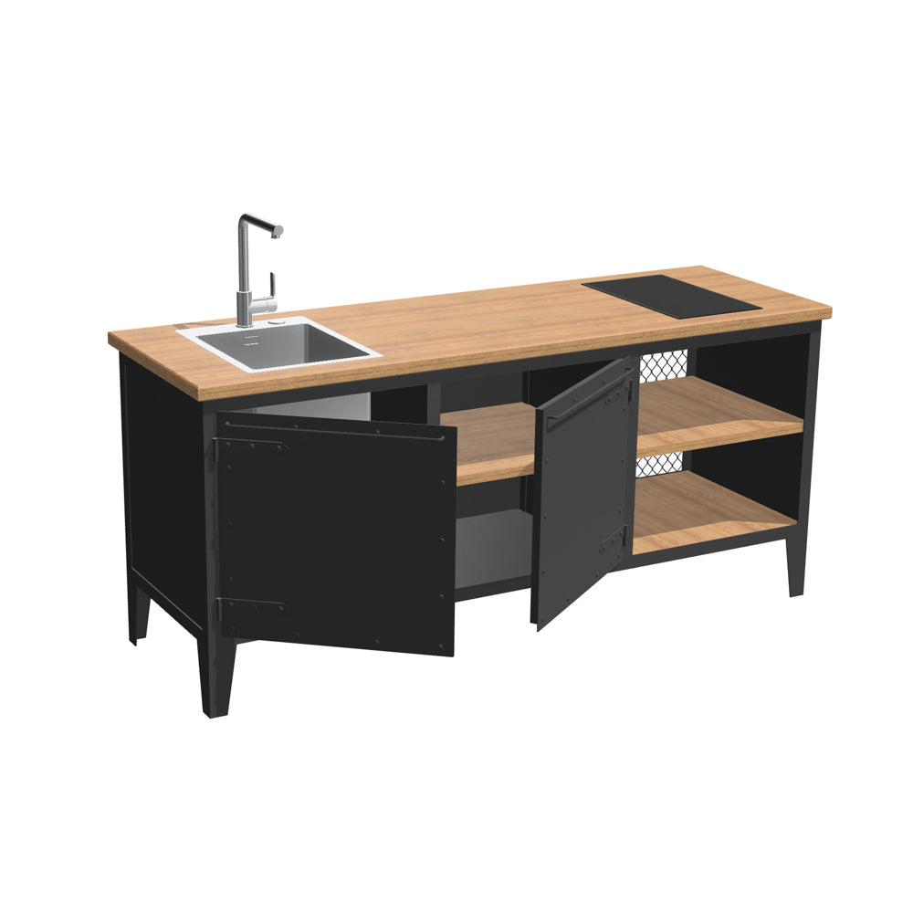 KITCHEN UNIT F3 / TYP 3 – KOMPAKTKÜCHE KAFFEE (8098691121365)