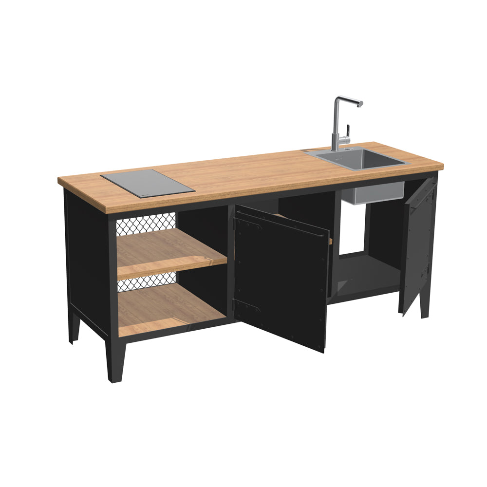 KITCHEN UNIT F3 / TYP 3 – KOMPAKTKÜCHE KAFFEE (8098691121365)