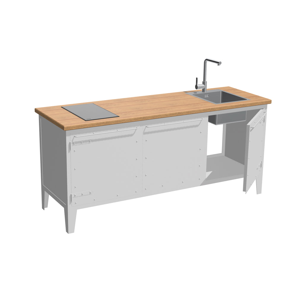 KITCHEN UNIT F3 / TYP 4 – KOMPAKTKÜCHE KOMPLETT (8098691645653)