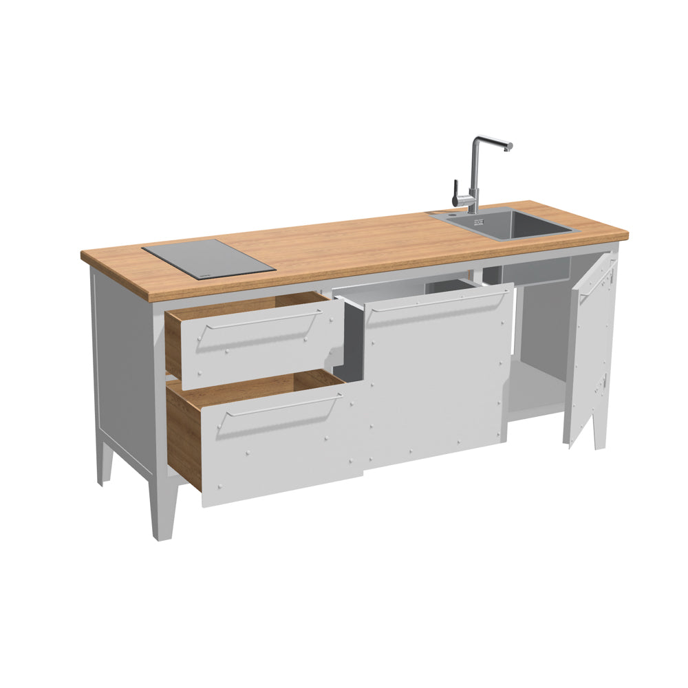 KITCHEN UNIT F3 / TYP 5 – KOMPAKTKÜCHE KOMPLETT (8098692006101)