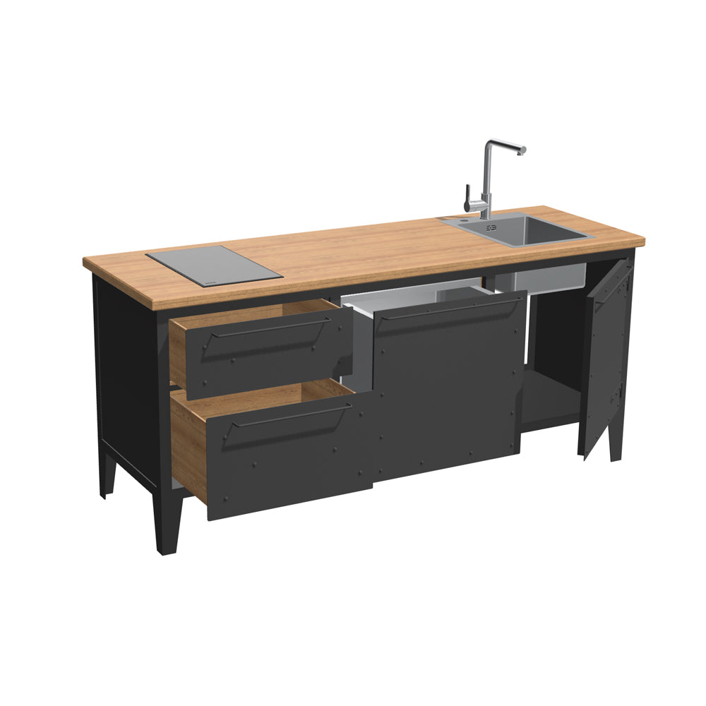 KITCHEN UNIT F3 / TYP 5 – KOMPAKTKÜCHE KOMPLETT (8098692006101)