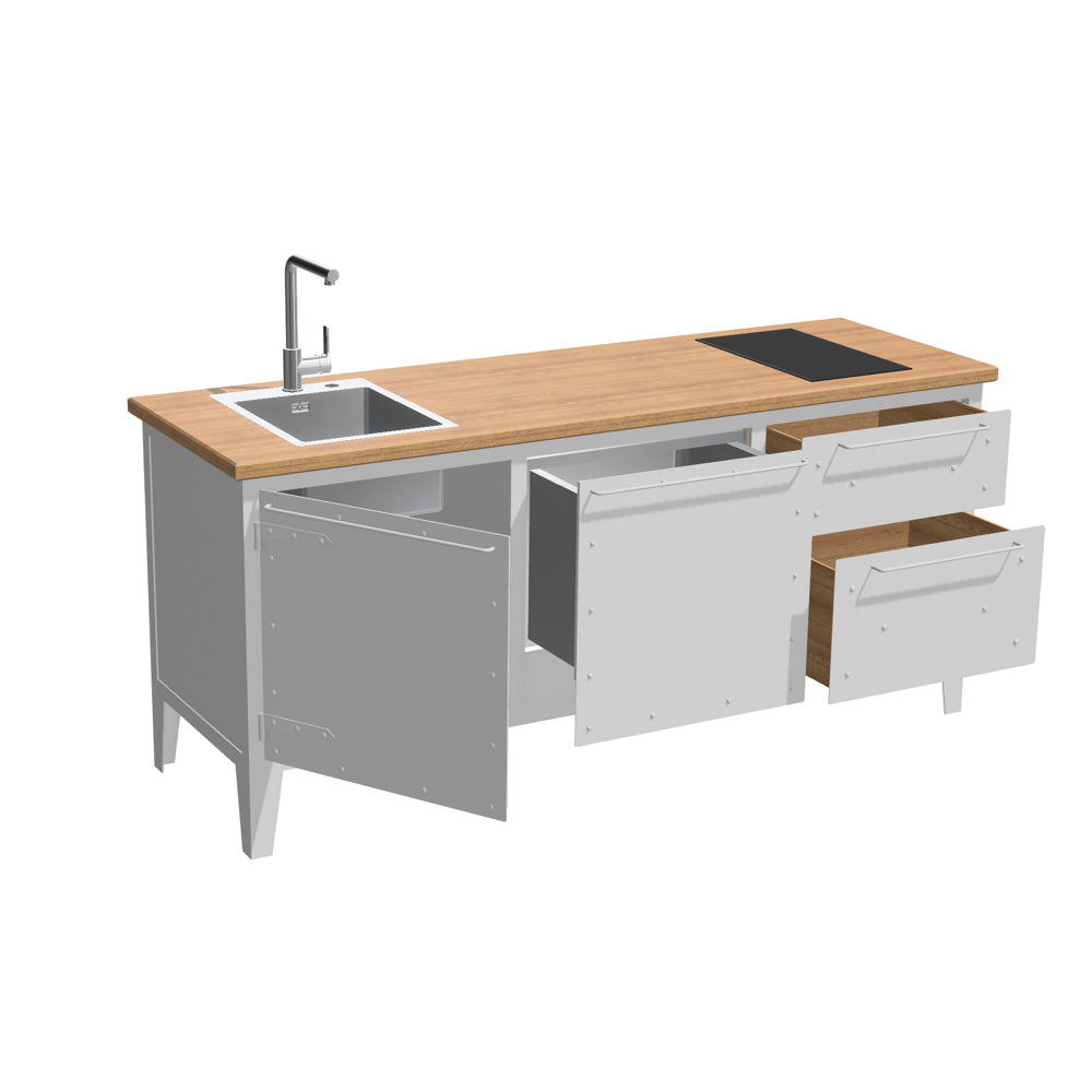 KITCHEN UNIT F3 / TYP 5 – KOMPAKTKÜCHE KOMPLETT (8098692006101)
