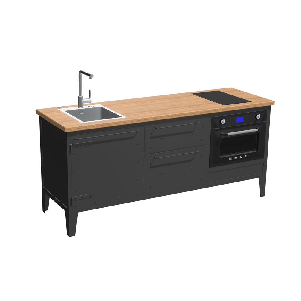 KITCHEN UNIT F3 / TYP 6 – KOMPAKTKÜCHE KOMPLETT (8098689974485)