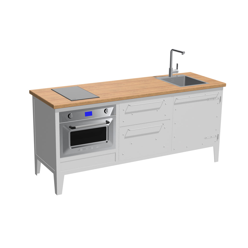 KITCHEN UNIT F3 / TYP 6 – KOMPAKTKÜCHE KOMPLETT (8098689974485)