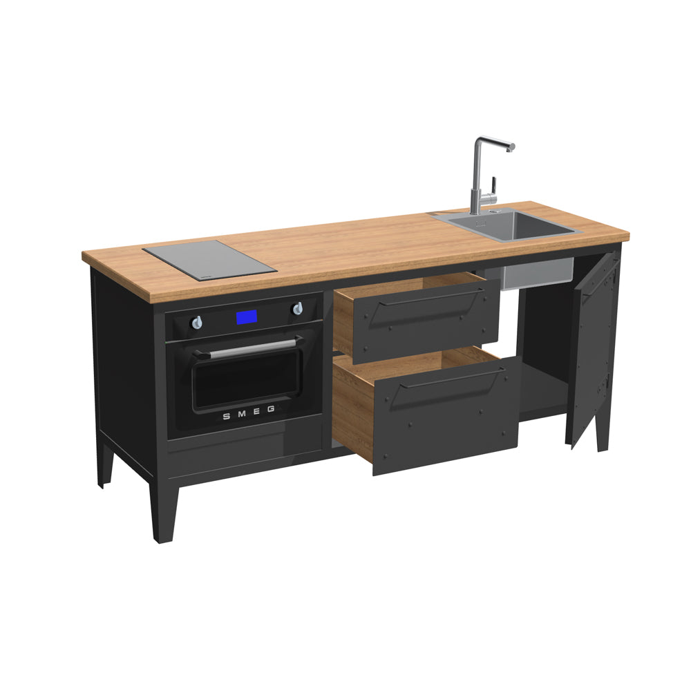 KITCHEN UNIT F3 / TYP 6 – KOMPAKTKÜCHE KOMPLETT (8098689974485)