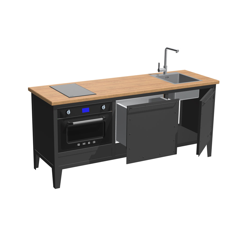 KITCHEN UNIT F3 / TYP 7 – KOMPAKTKÜCHE KOMPLETT (8098697347285)