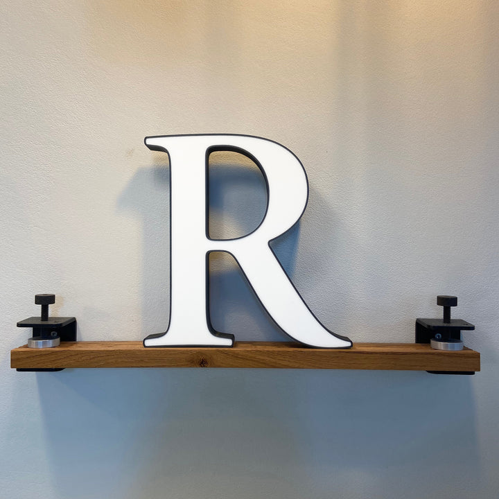 ALPHABET LEUCHT-LETTER  – SERIFEN 235