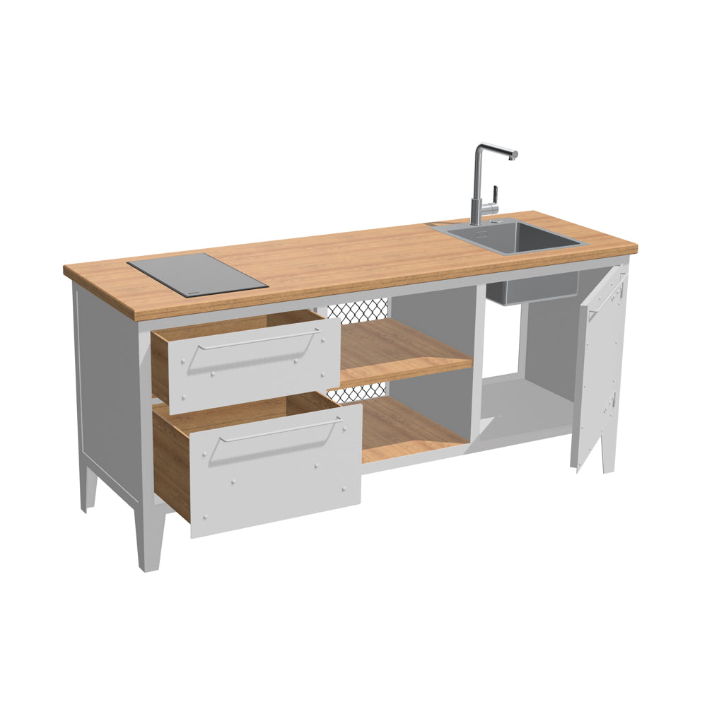 KITCHEN UNIT F3 / TYP 1 – KOMPAKTKÜCHE KAFFEE (8098660516053)