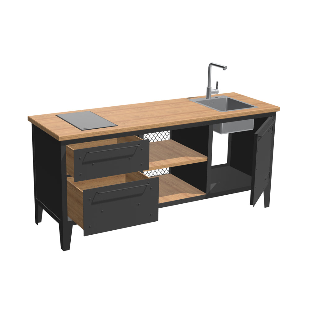 KITCHEN UNIT F3 / TYP 1 – KOMPAKTKÜCHE KAFFEE (8098660516053)