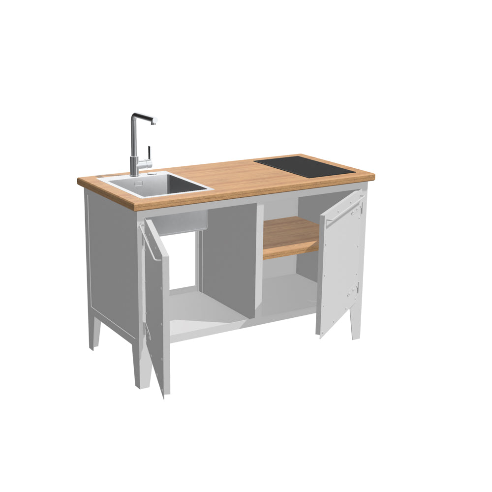 KITCHEN UNIT F2 / TYP 1 – KOMPAKTKÜCHE KAFFEE (8098789949653) (8595565740245)
