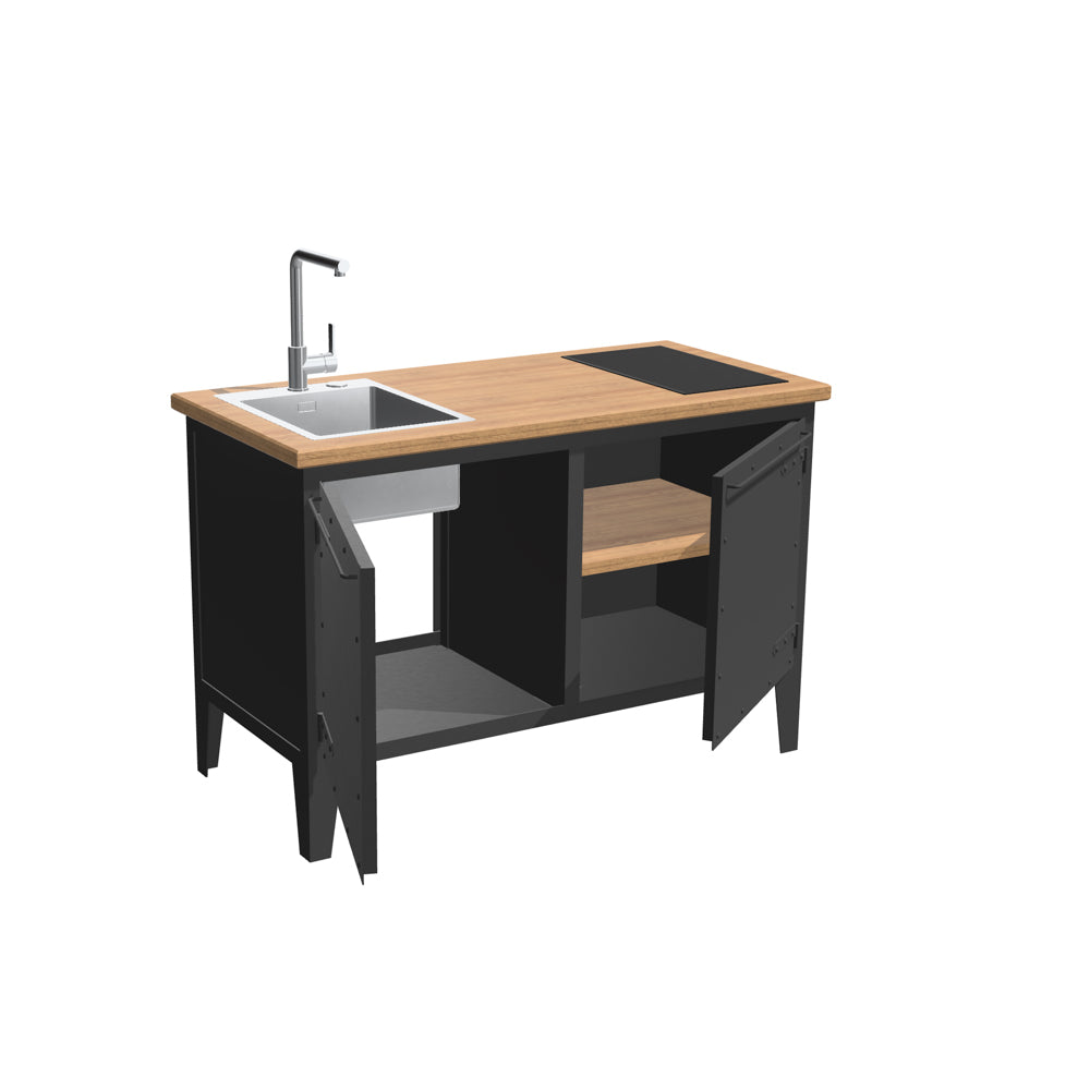KITCHEN UNIT F2 / TYP 1 – KOMPAKTKÜCHE KAFFEE (8098789949653) (8595565740245)