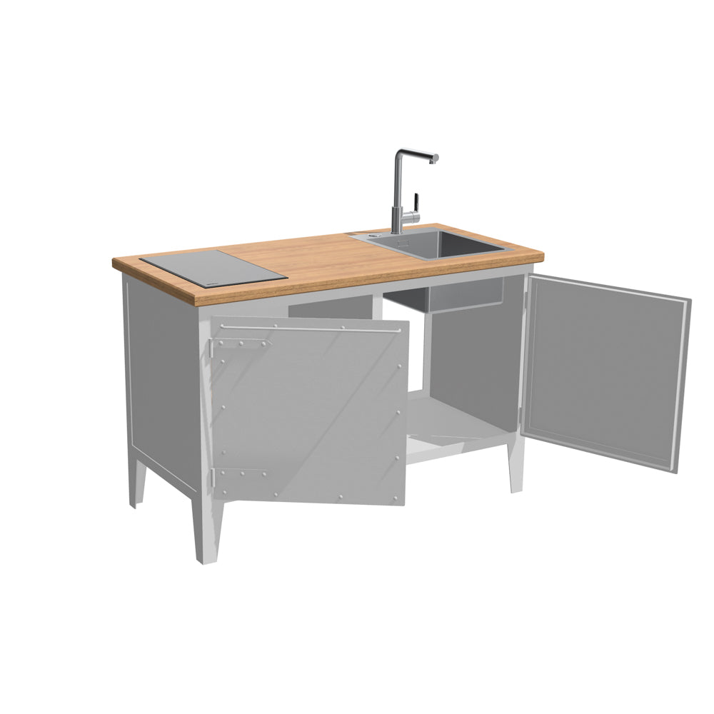 KITCHEN UNIT F2 / TYP 1 – KOMPAKTKÜCHE KAFFEE (8098789949653) (8595565740245)