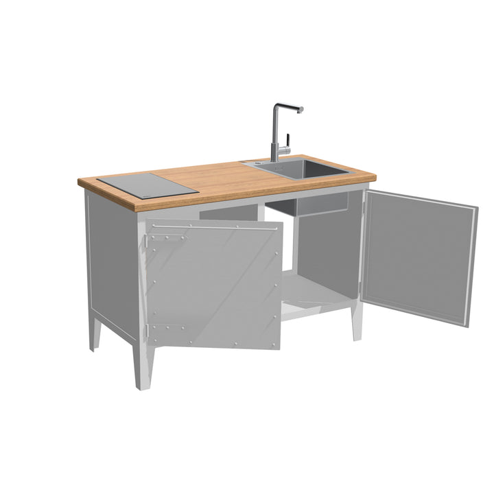 KITCHEN UNIT F2 / TYP 1 – KOMPAKTKÜCHE KAFFEE (8098789949653) (8595565740245)