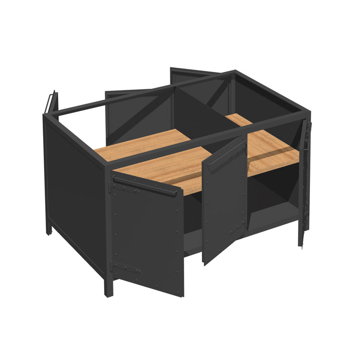 KÜCHENINSEL SCHRANK 090/150 – ZWEISEITIG