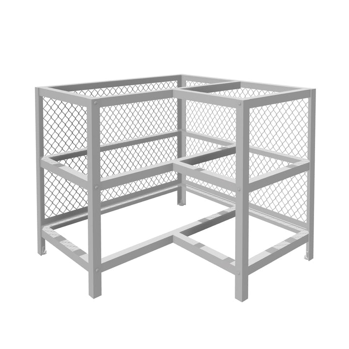KÜCHENREGAL ECKE MESH 100/100 - 55/55
