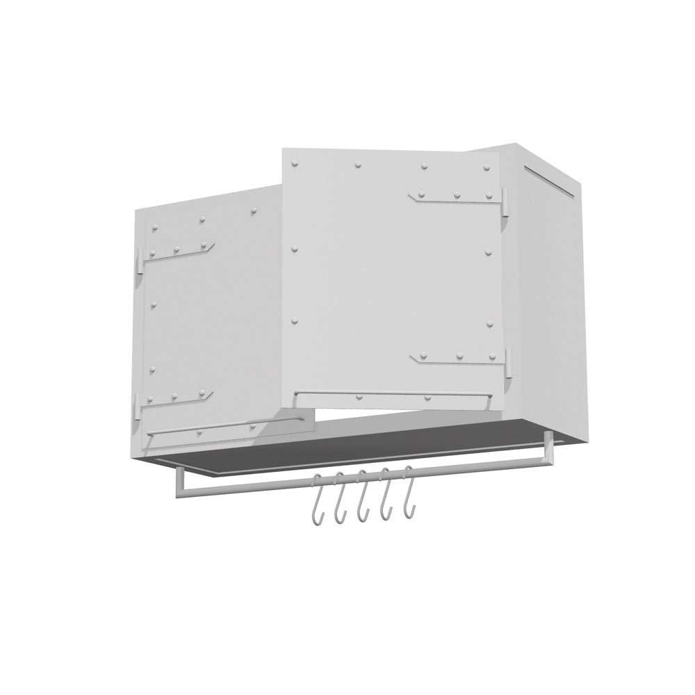 WANDSCHRANK PX STEEL 100/60 MIT STANGE