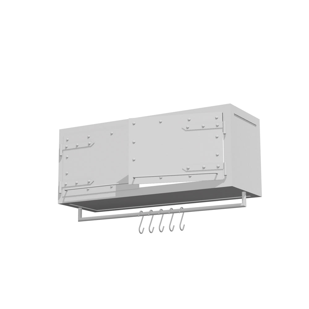 WANDSCHRANK PX STEEL 100/40 MIT STANGE