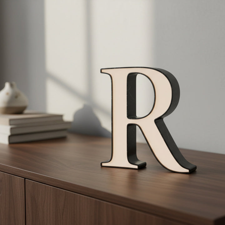 ALPHABET LEUCHT-LETTER  – SERIFEN 235