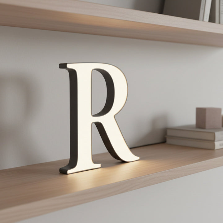 ALPHABET LEUCHT-LETTER  – SERIFEN 235