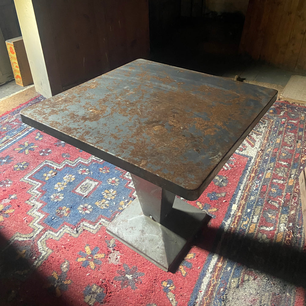 VINTAGE TOLIX TISCH KUB 80/80 (EINZELSTÜCK)