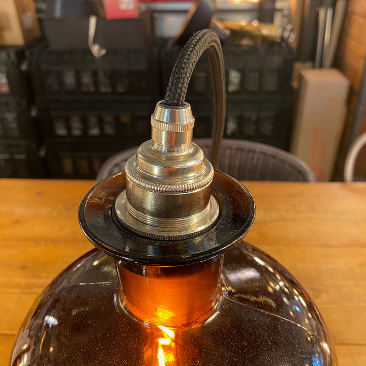 LAMPE APOTHEKERFLASCHE BESCHRIFTET – MITTEL